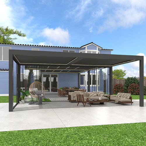 Op zoek naar de perfecte oplossing voor buitenzonwering? Waarom kiezen voor een gemotoriseerde aluminium pergola?