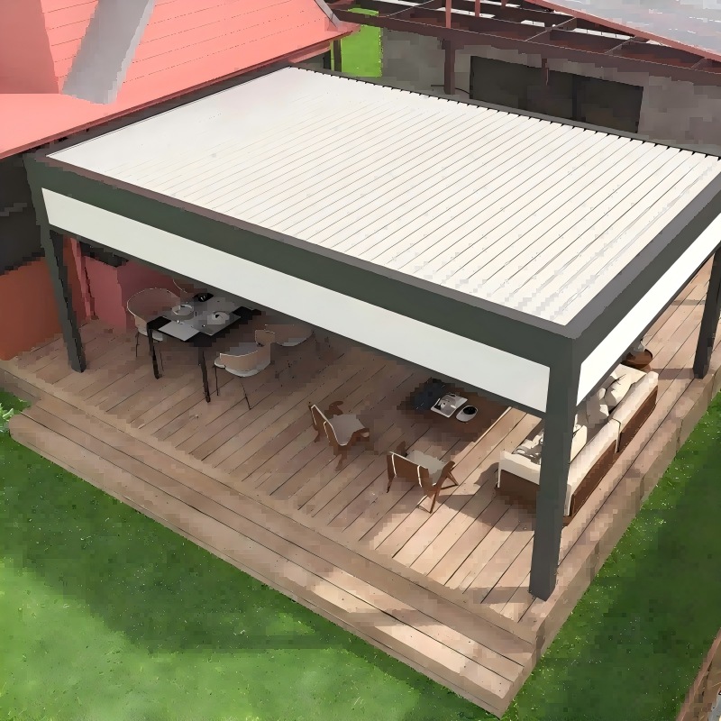 Transformeer uw buitenruimte met een stijlvolle aluminium pergola
